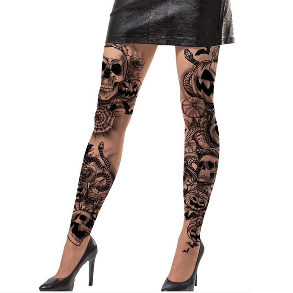 Panty con Tatuajes Siniestros