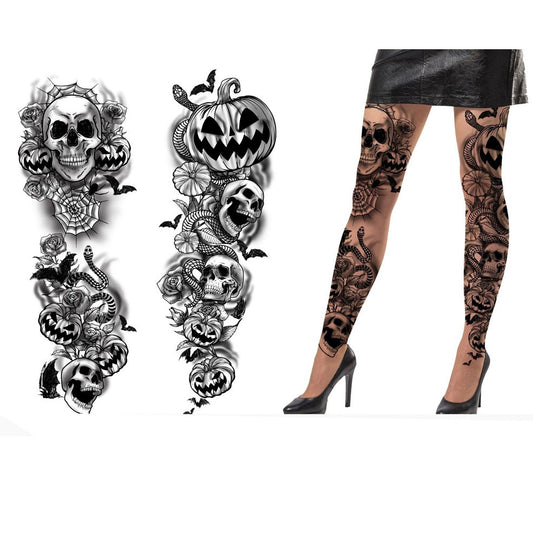 Panty con Tatuajes Siniestros