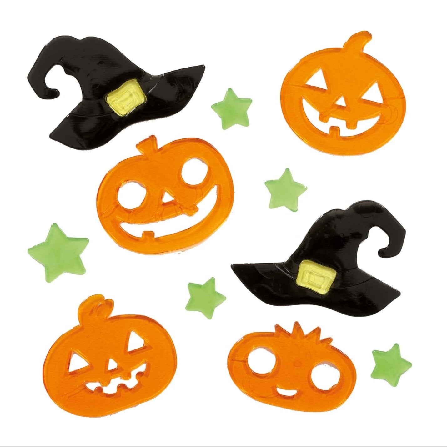 Pegatinas de Gel de Calabazas