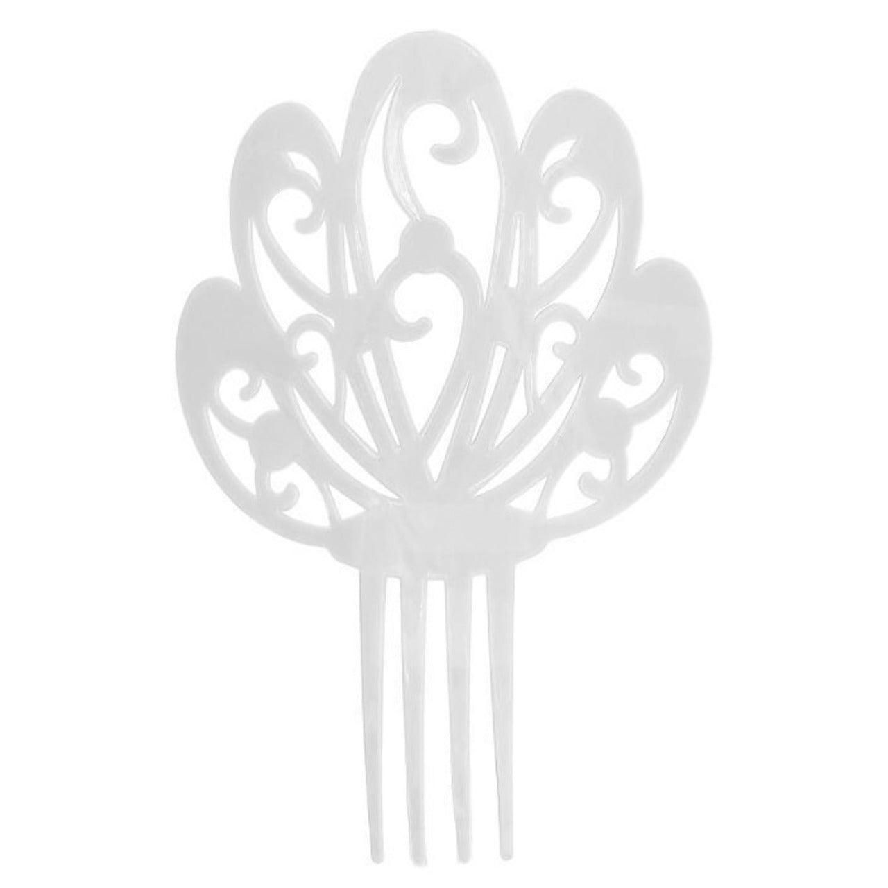 Peineta Blanca Grande