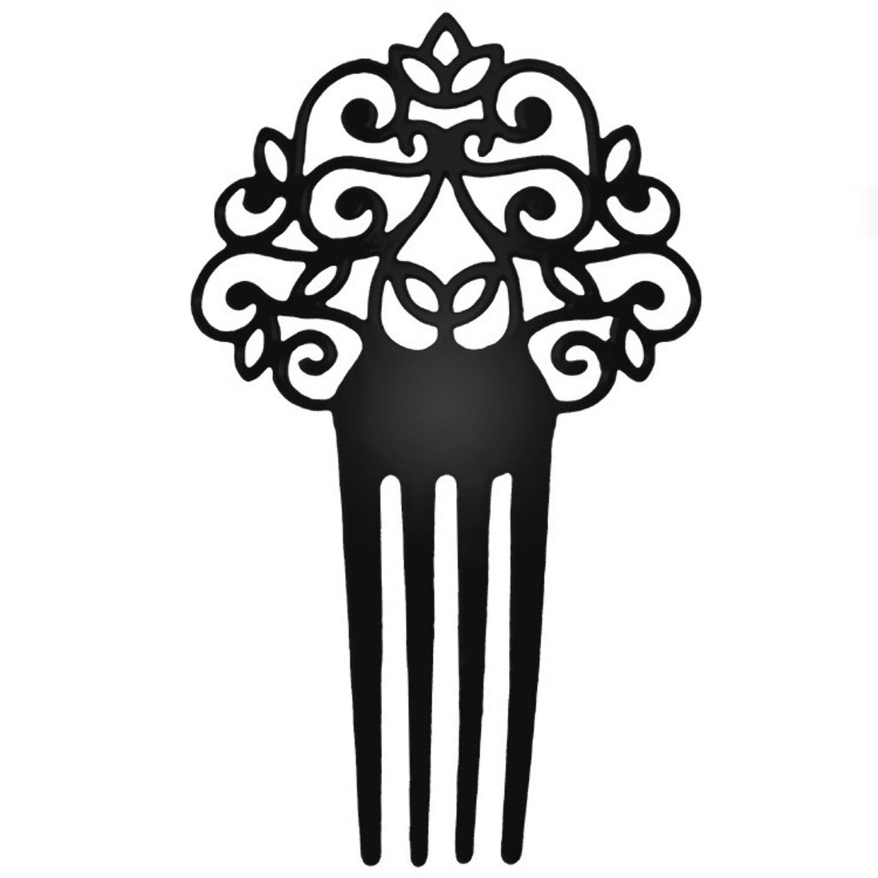 Peineta Negra Pequeña