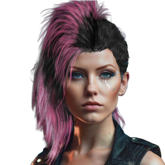 Peluca Ciberpunk Judy