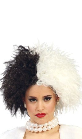 Peluca Cruella de Vil