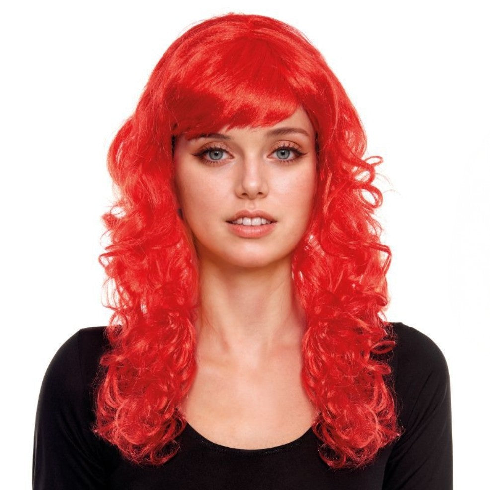 Peluca Roja Ondas