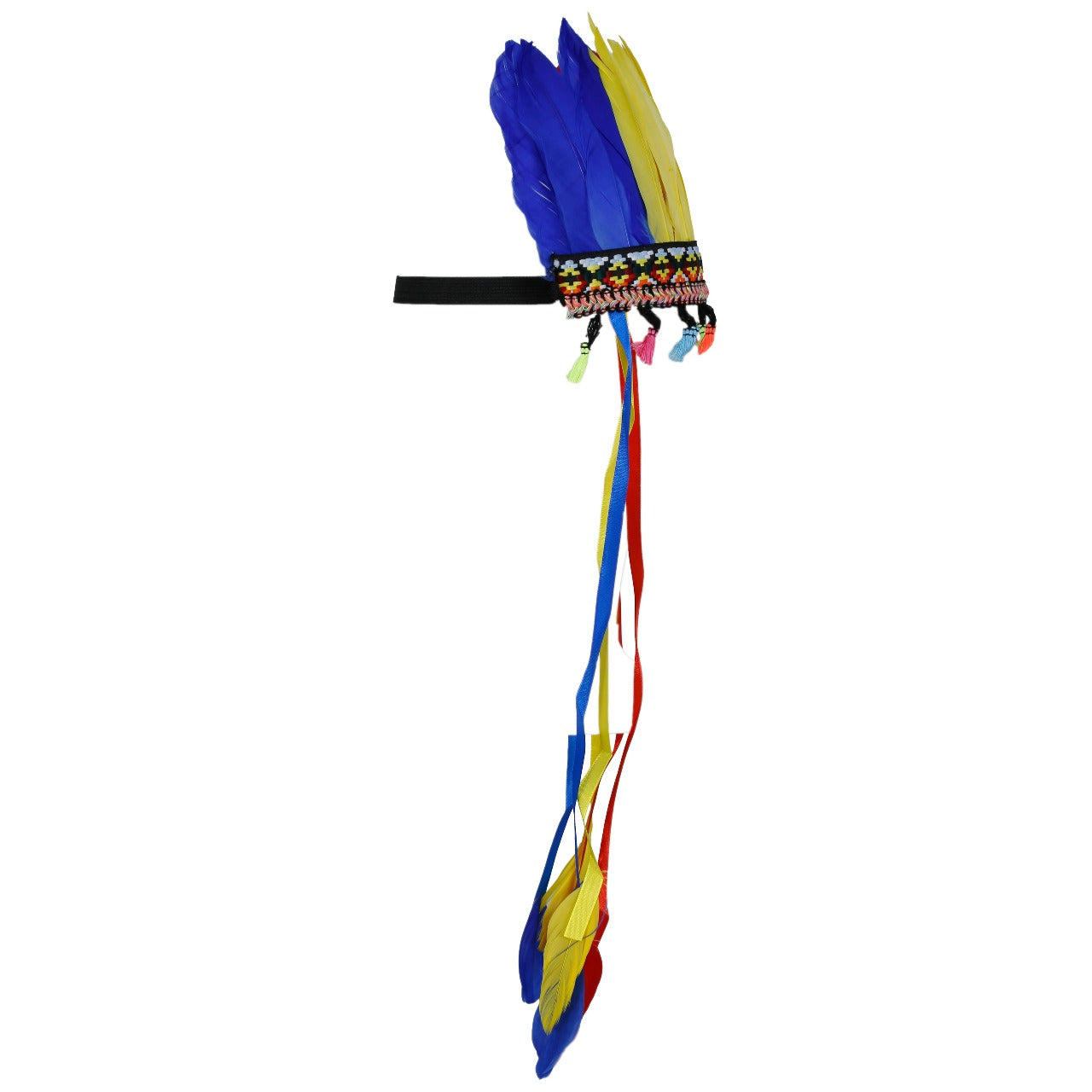 Penacho de Indio Plumas de Colores