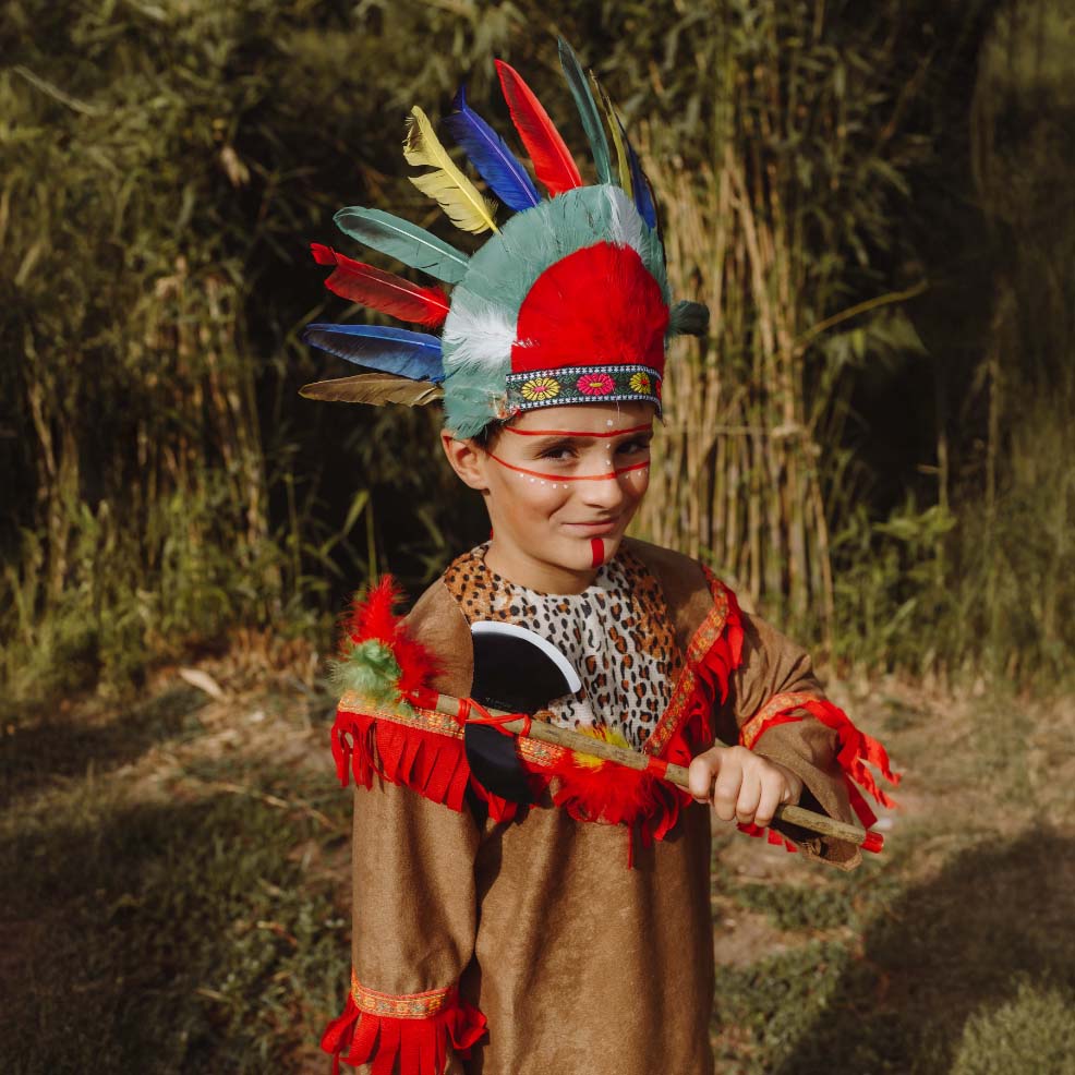 Penacho indio accesorio indio