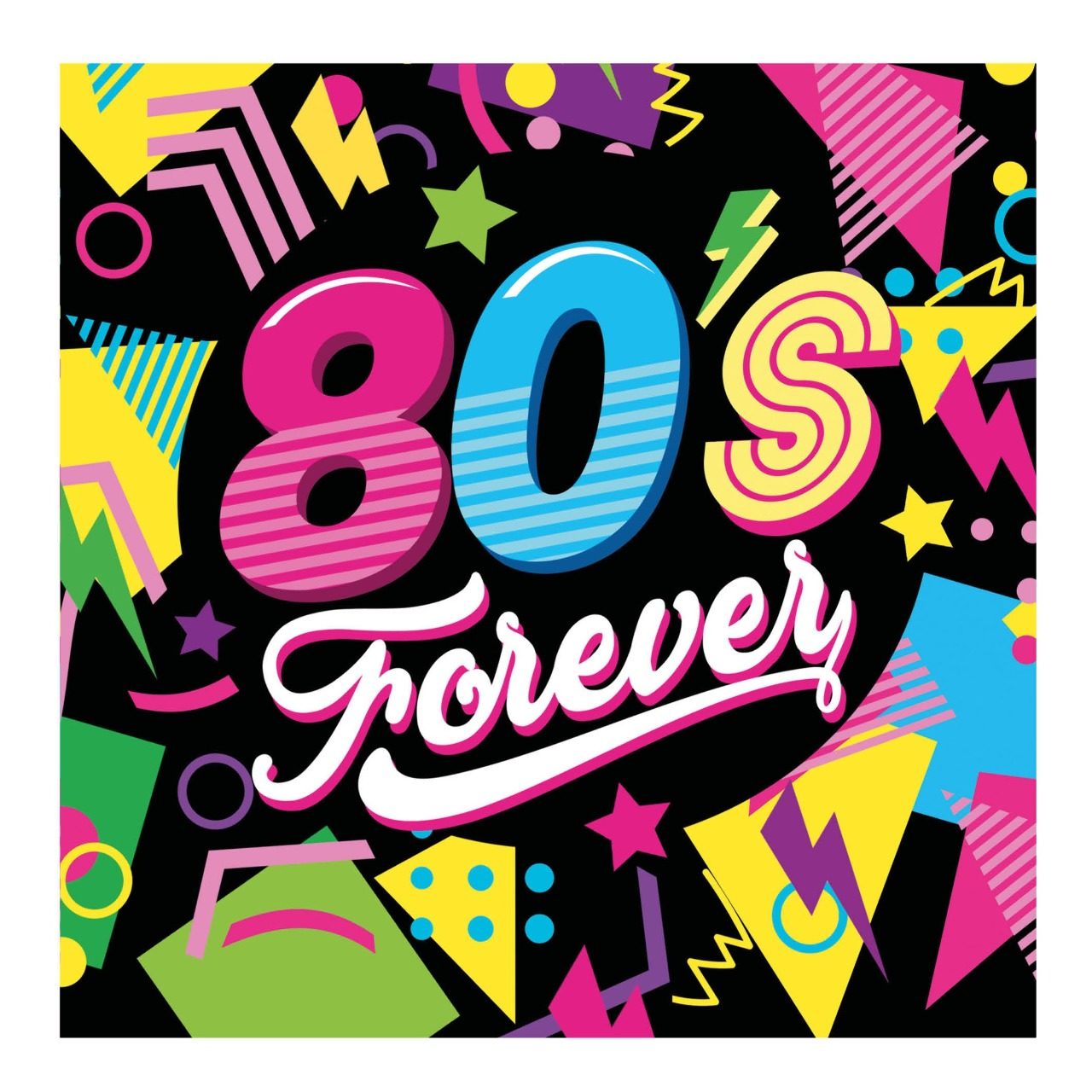 Servilletas Años 80