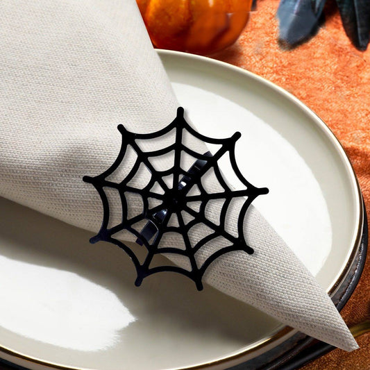 Servilletero Telaraña Metálico