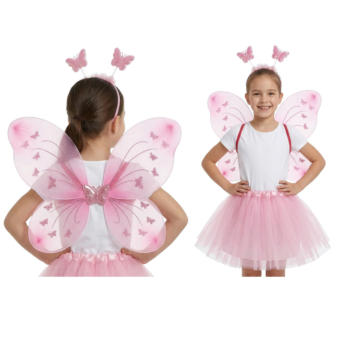 Set de Hada Mariposa Rosa