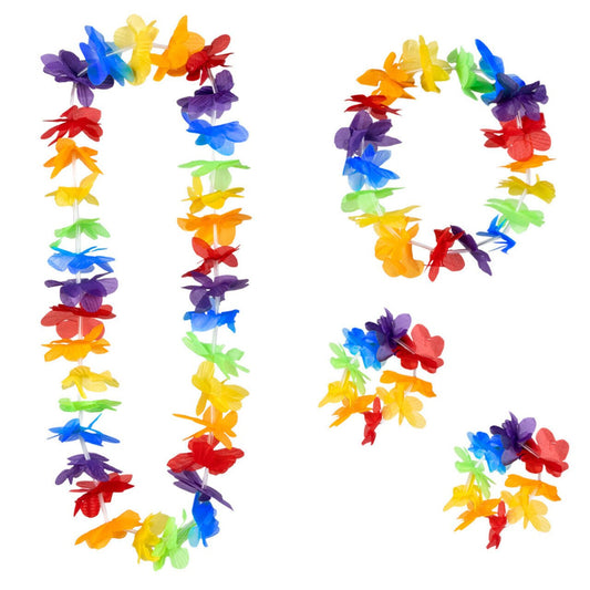 Set Hawaiano Multicolor Eco