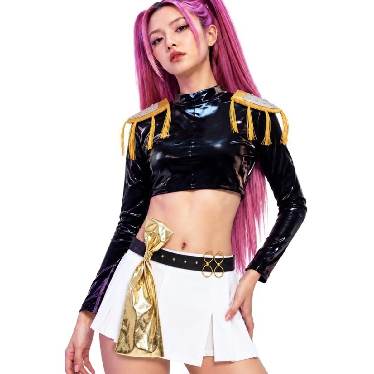 Set de K-Pop Deluxe Hombreras y Cinturón