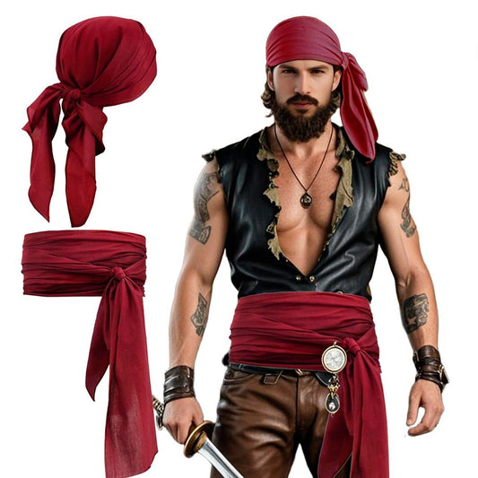 Set de Pirata Corsario Rojo