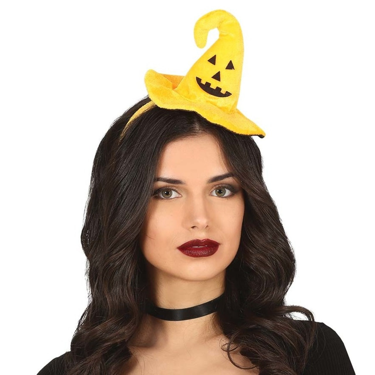 Sombrero Chic de Bruja Calabaza