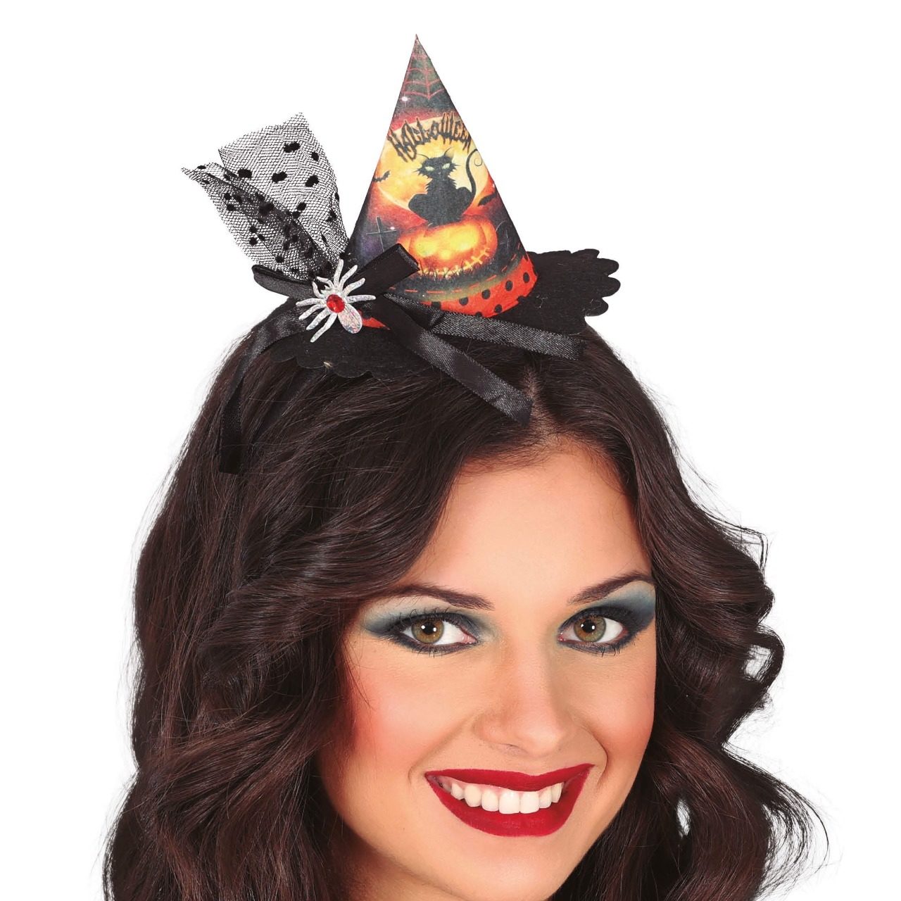 Sombrero Chic de Bruja Gato