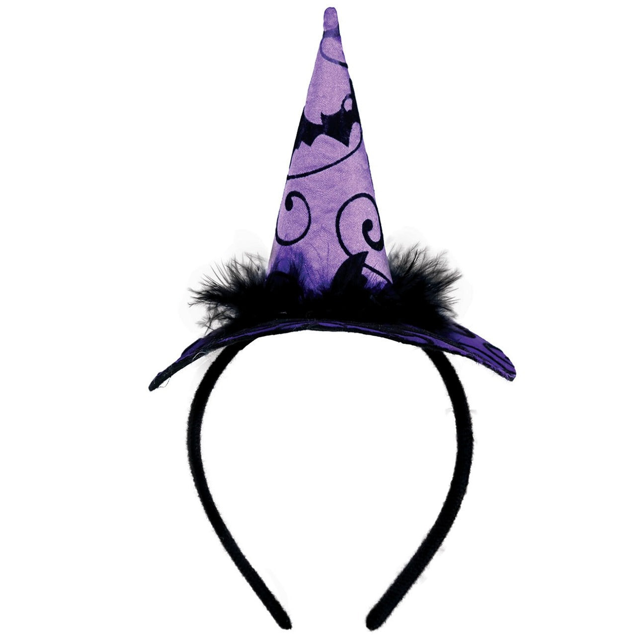 Sombrero Chic de Bruja Púrpura
