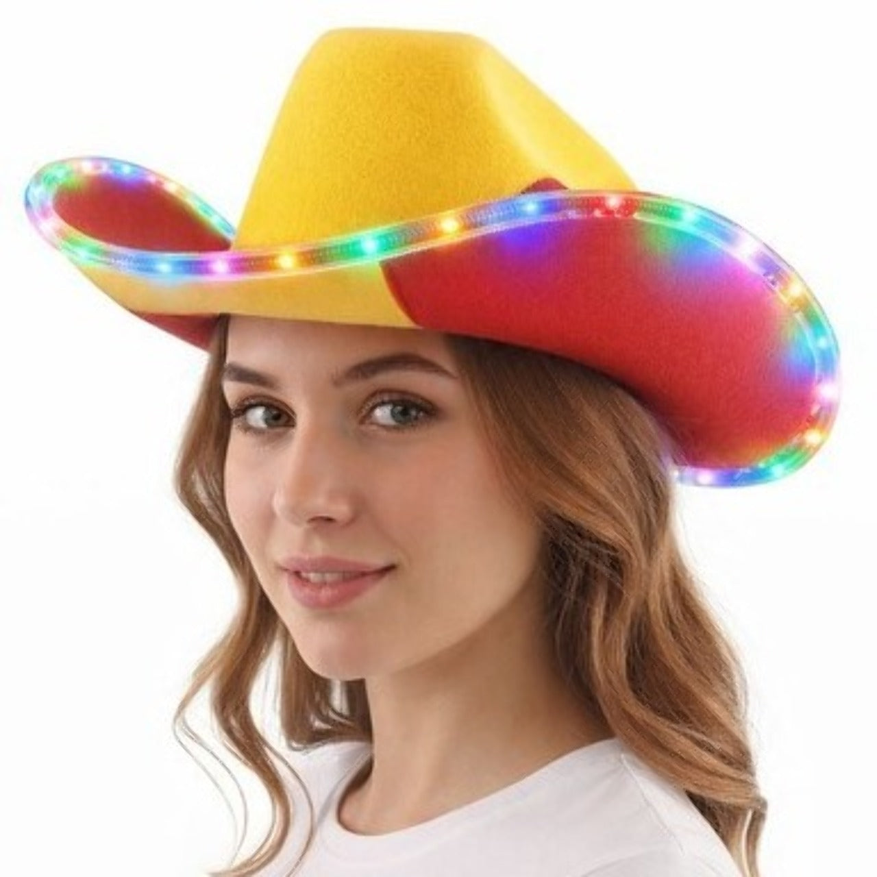 Sombrero Cowboy de España Luminoso