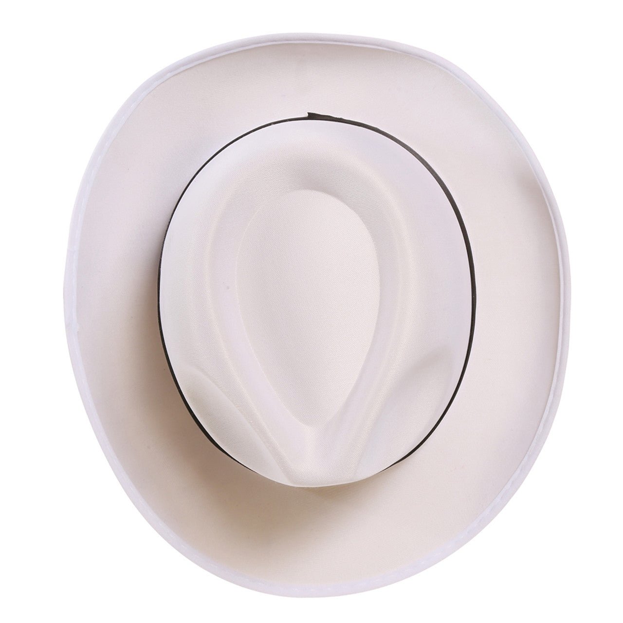 Sombrero de Gángster Blanco Lujo