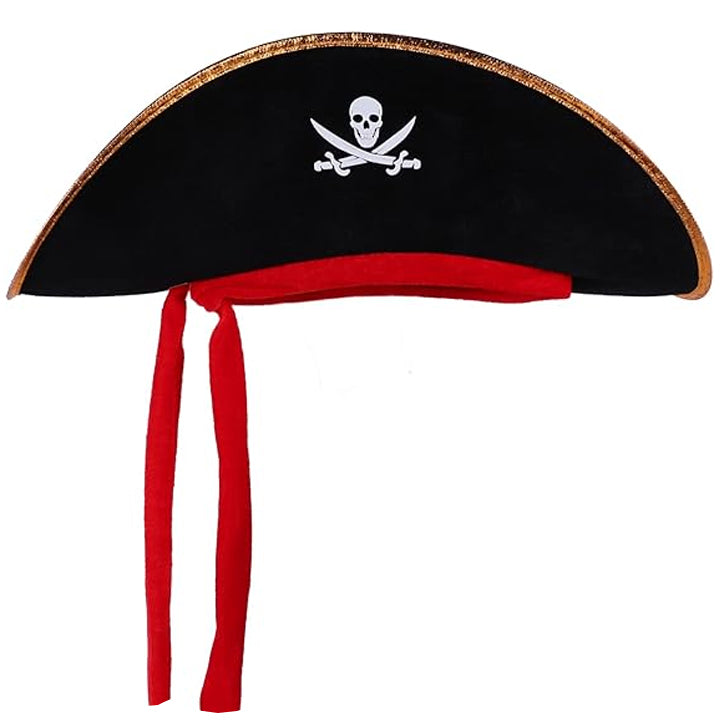 Sombrero de Pirata Calavera Eco infantil