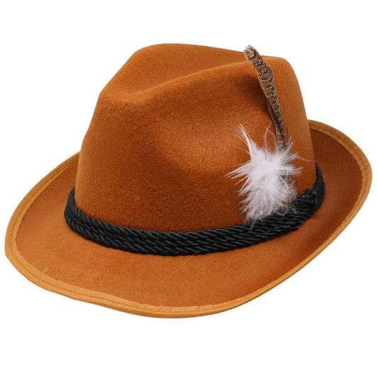 Sombrero Tirolés Marrón