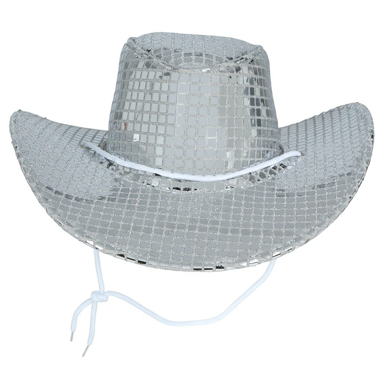 Sombrero de Vaquera Plateado