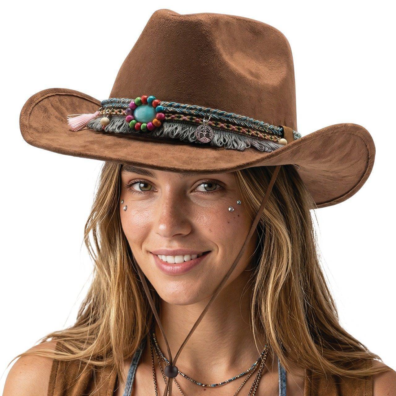Sombrero Vaquero Adornos