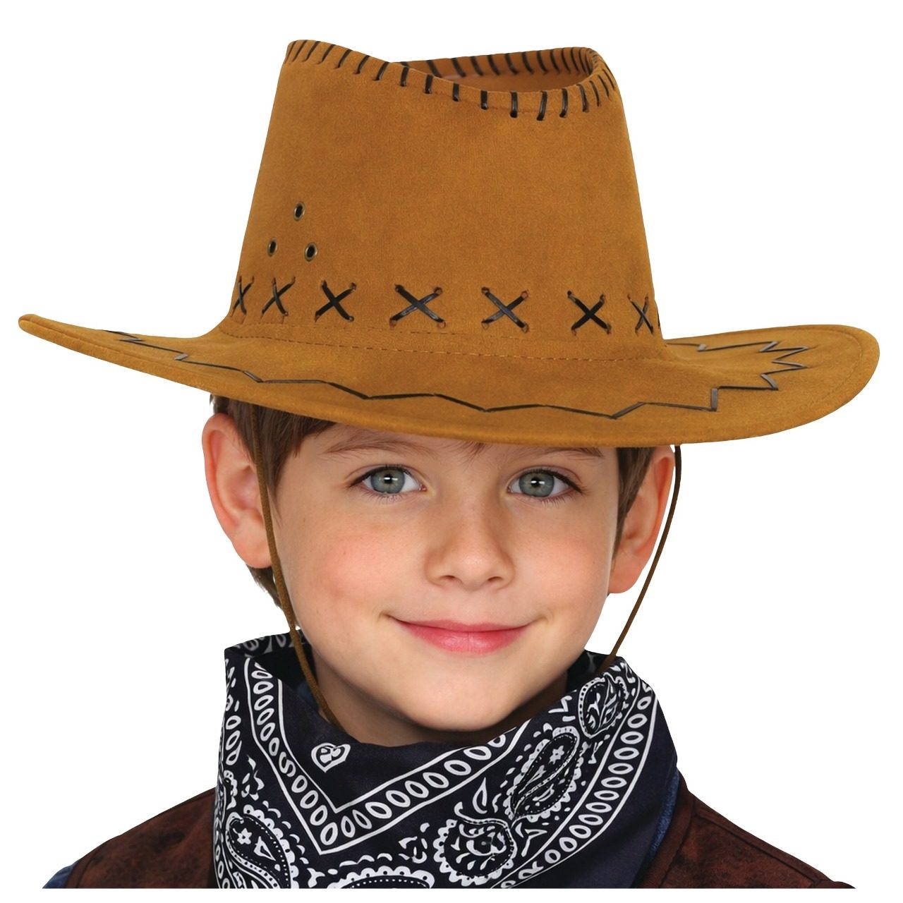 Sombrero de Vaquero Marrón Claro infantil