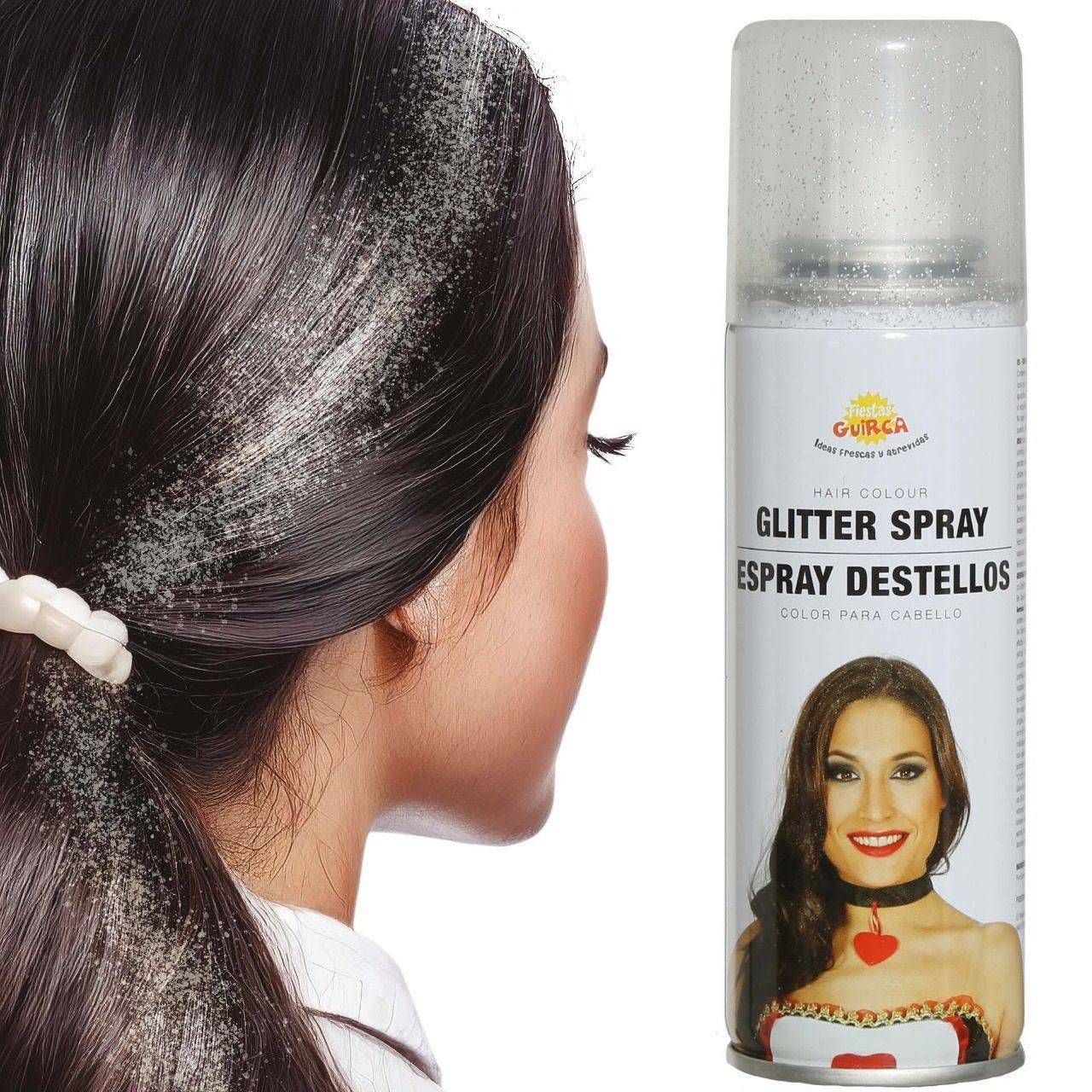 Spray de Pelo Glitter Plata