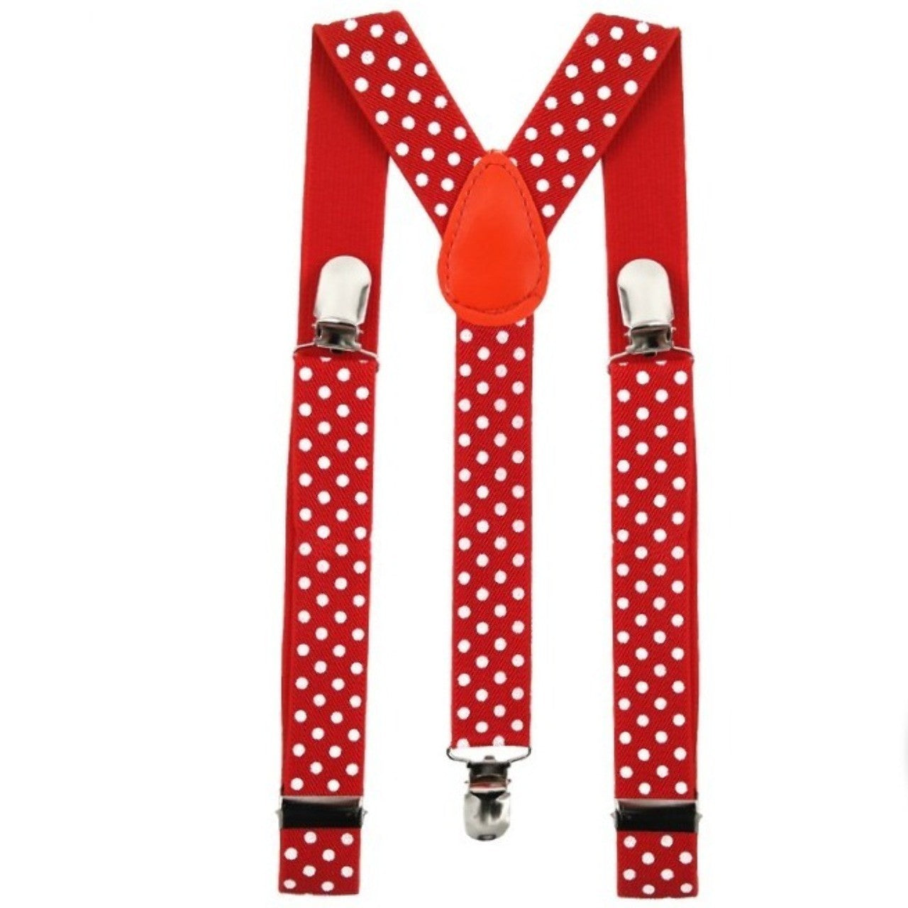 Tirantes Rojos con Lunares