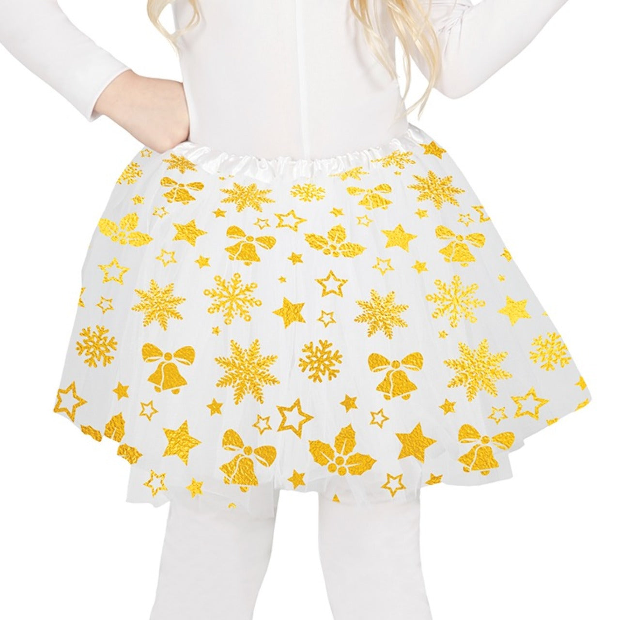 Tutú Estrellas Navidad infantil