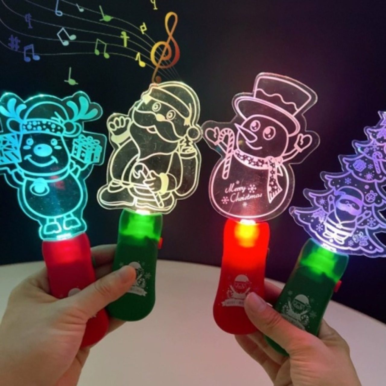 Varita Navideña Luminosa (Modelos Surtidos)