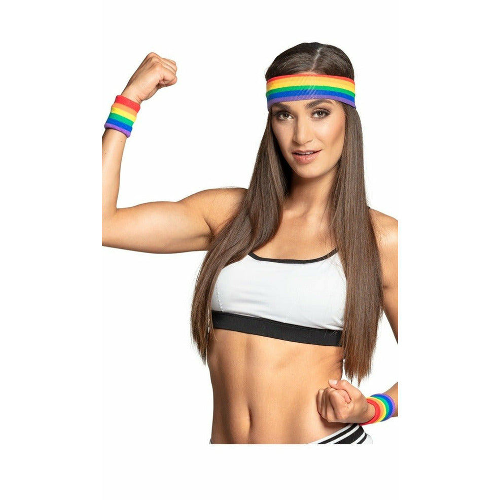 Set Aerobic Arcoíris | Don Disfraz
