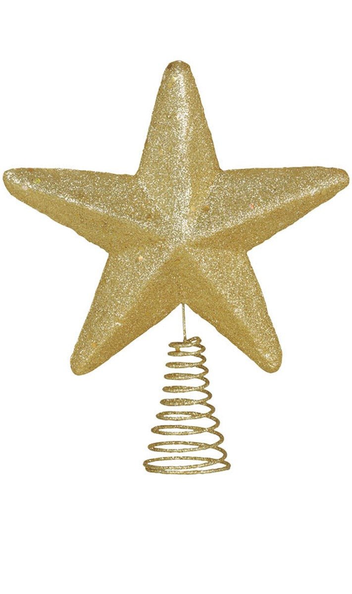 Adorno de Navidad de Estrella Dorada
