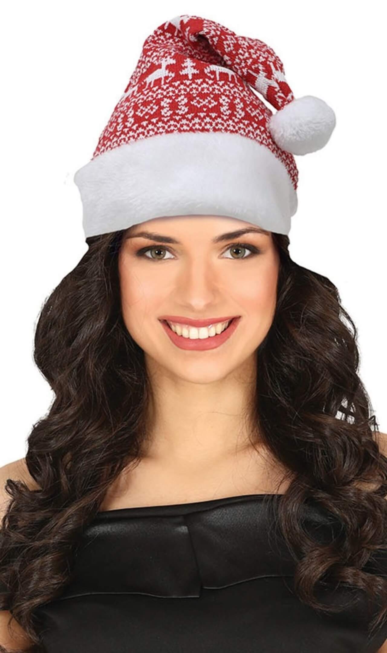 Gorro de Navidad de Punto