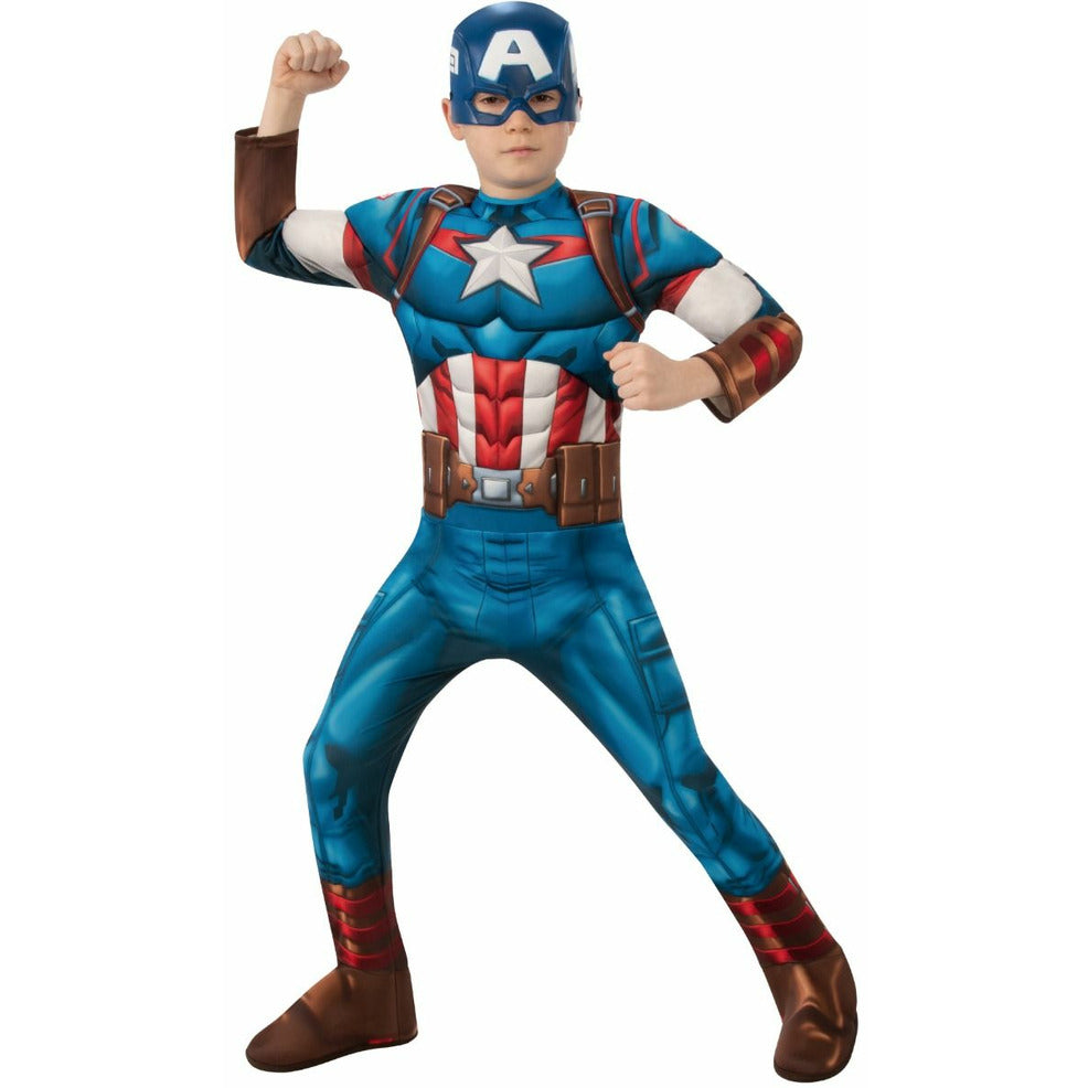 Disfraz de Capitán América™ Classic infantil | Don Disfraz