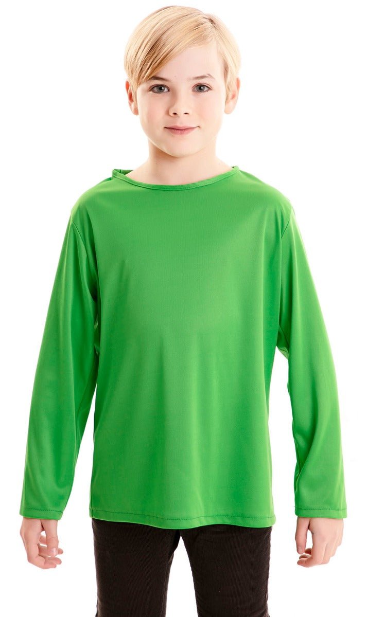 Camiseta Verde para niño y niña