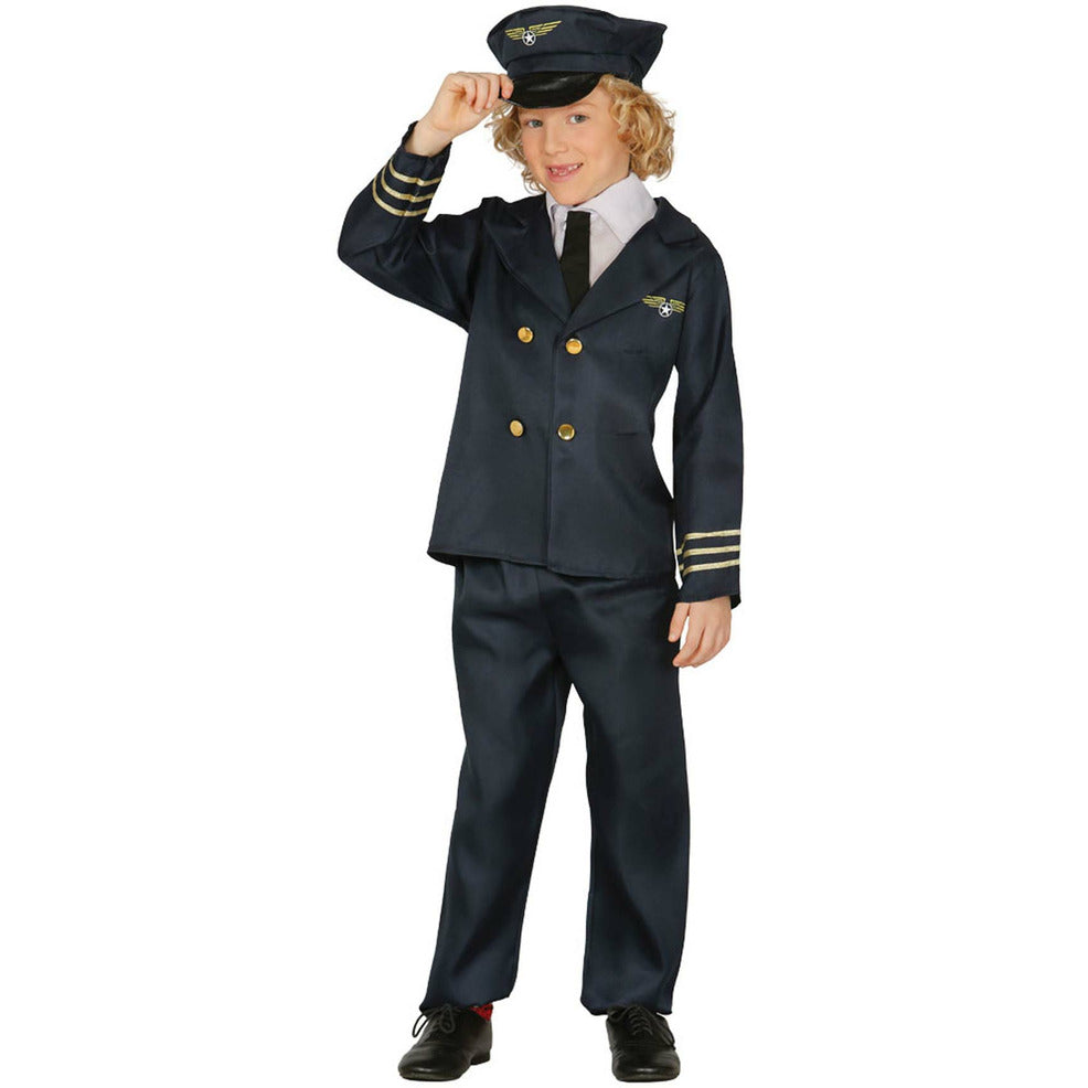 Disfraz de Piloto de Aviones para niño | Don Disfraz
