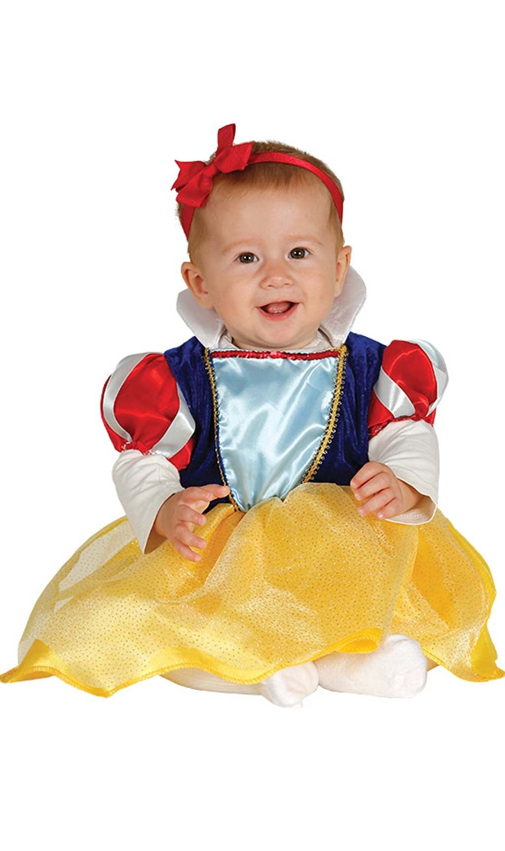Disfraz de Blancanieves Infantil para bebés de 1 a 3 años