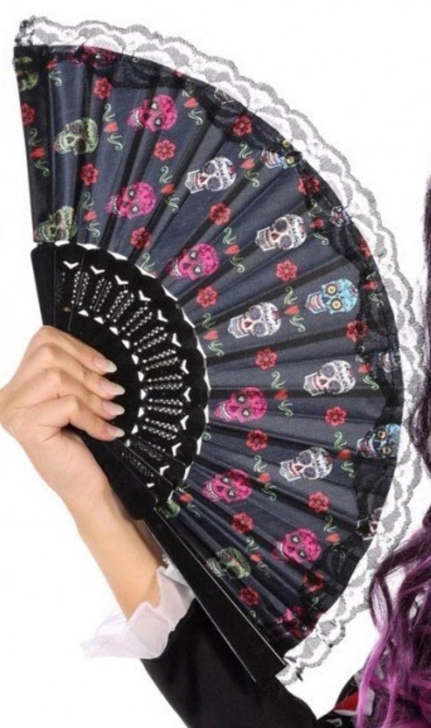 Abanico Catrinas