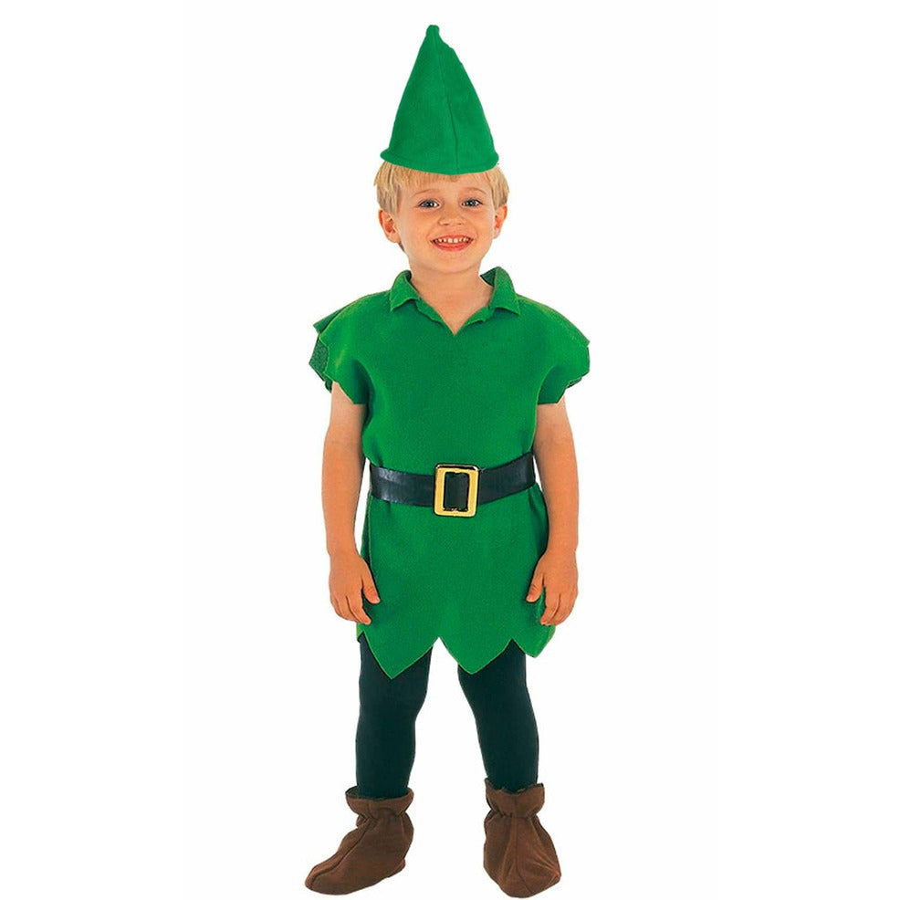 Disfraz de Peter Pan con Gorro para niño | Don Disfraz