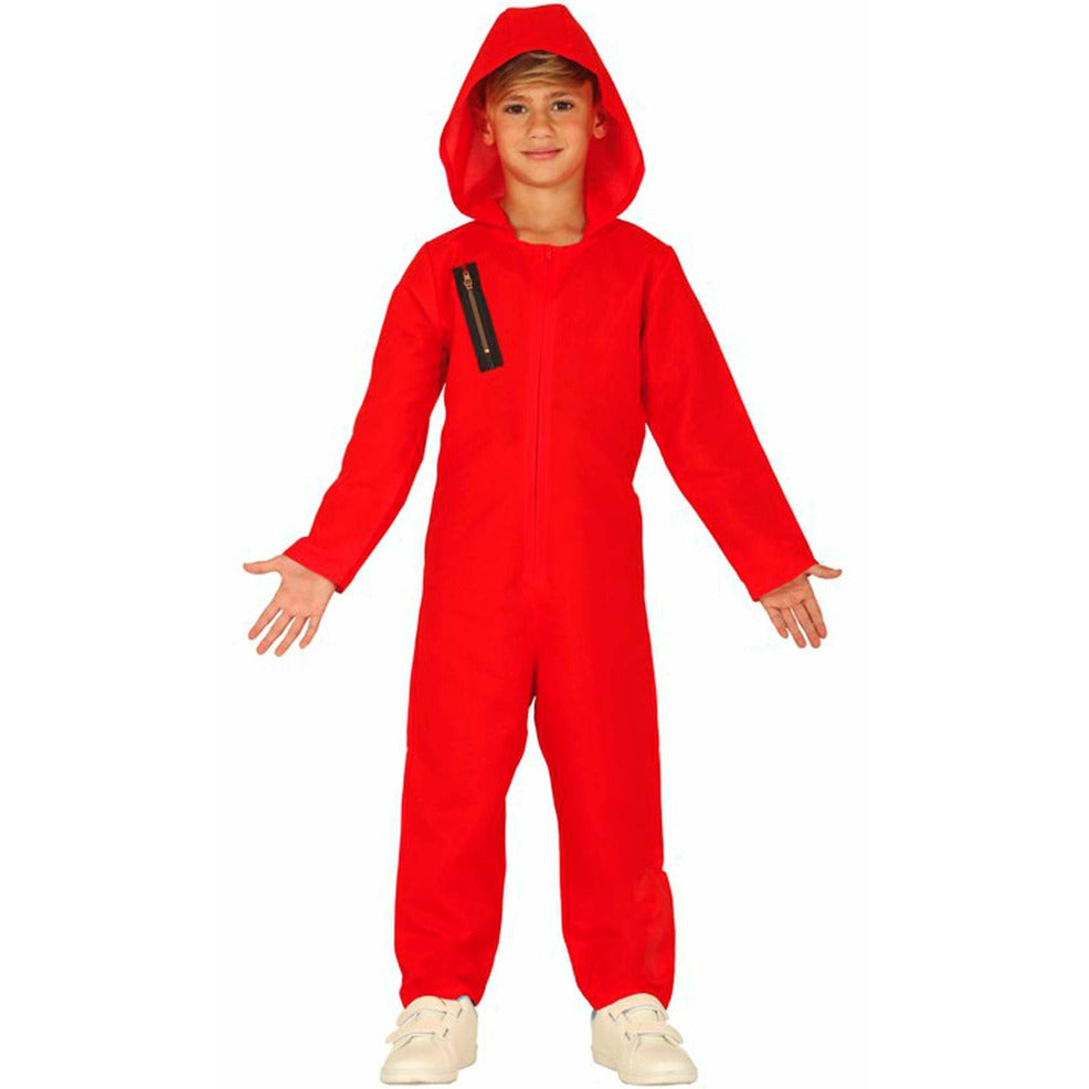 Disfraz de Juego del Calamar Guardia Rojo Eco infantil | Don Disfraz