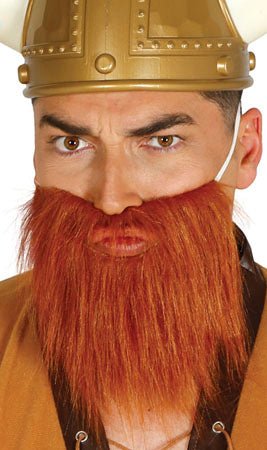 Barba Castaña Corta