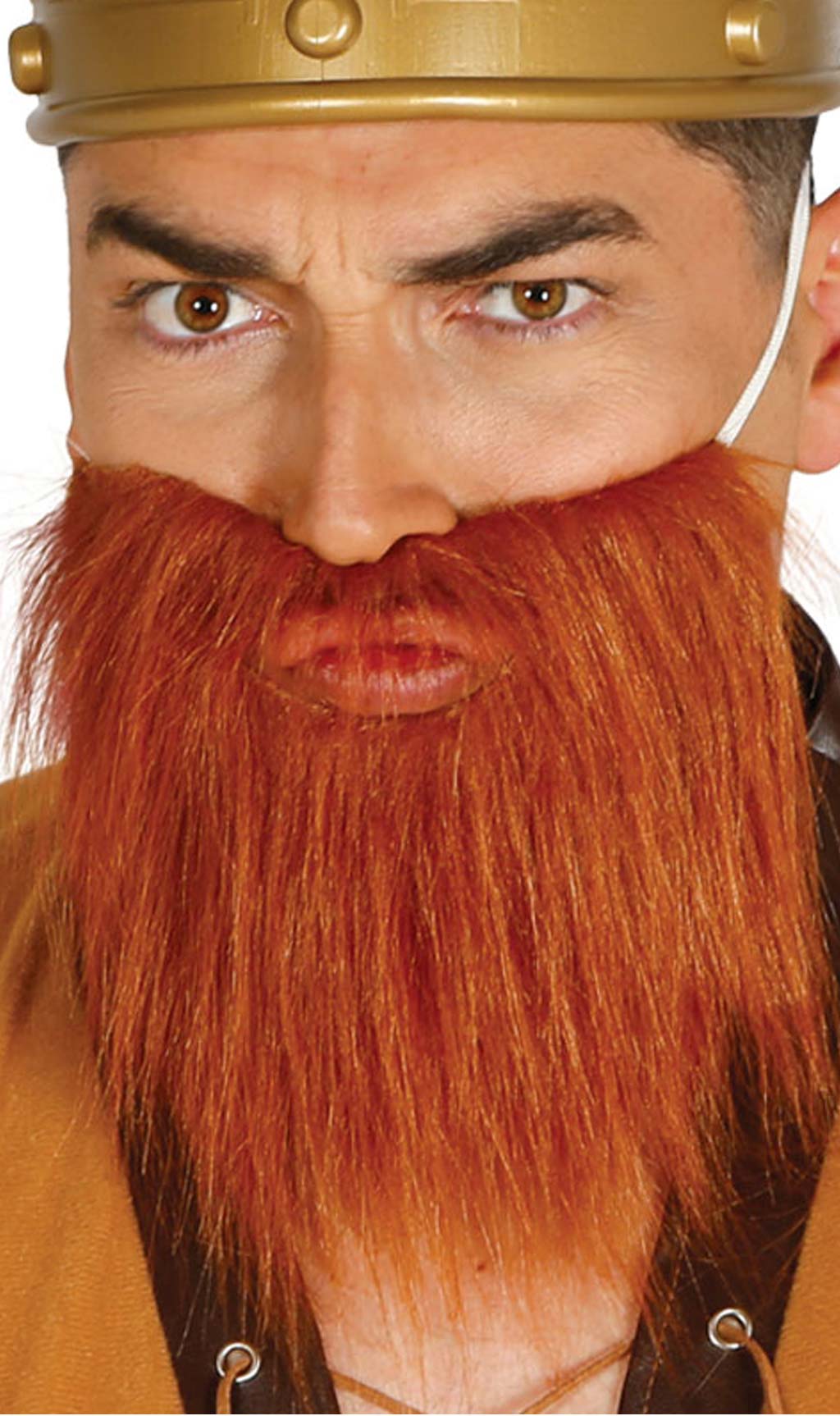 Barba Castaña Corta