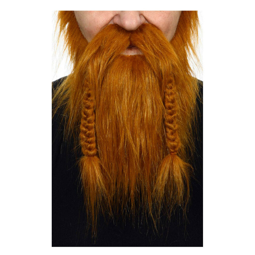 Bigote y Barba Pelirrojo Profesional 060-LB | Don Disfraz