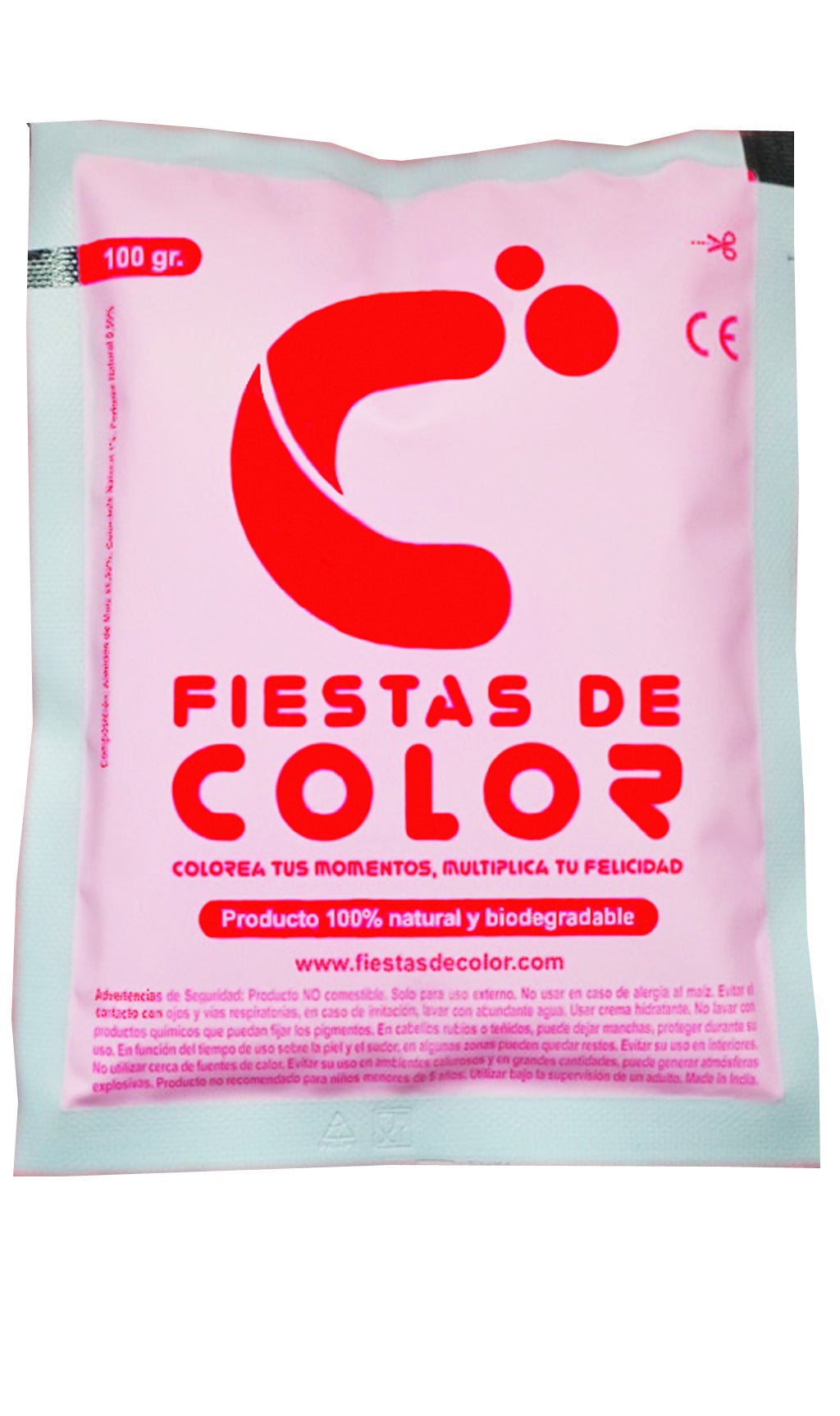 Bolsa de Polvo Holi Rojo