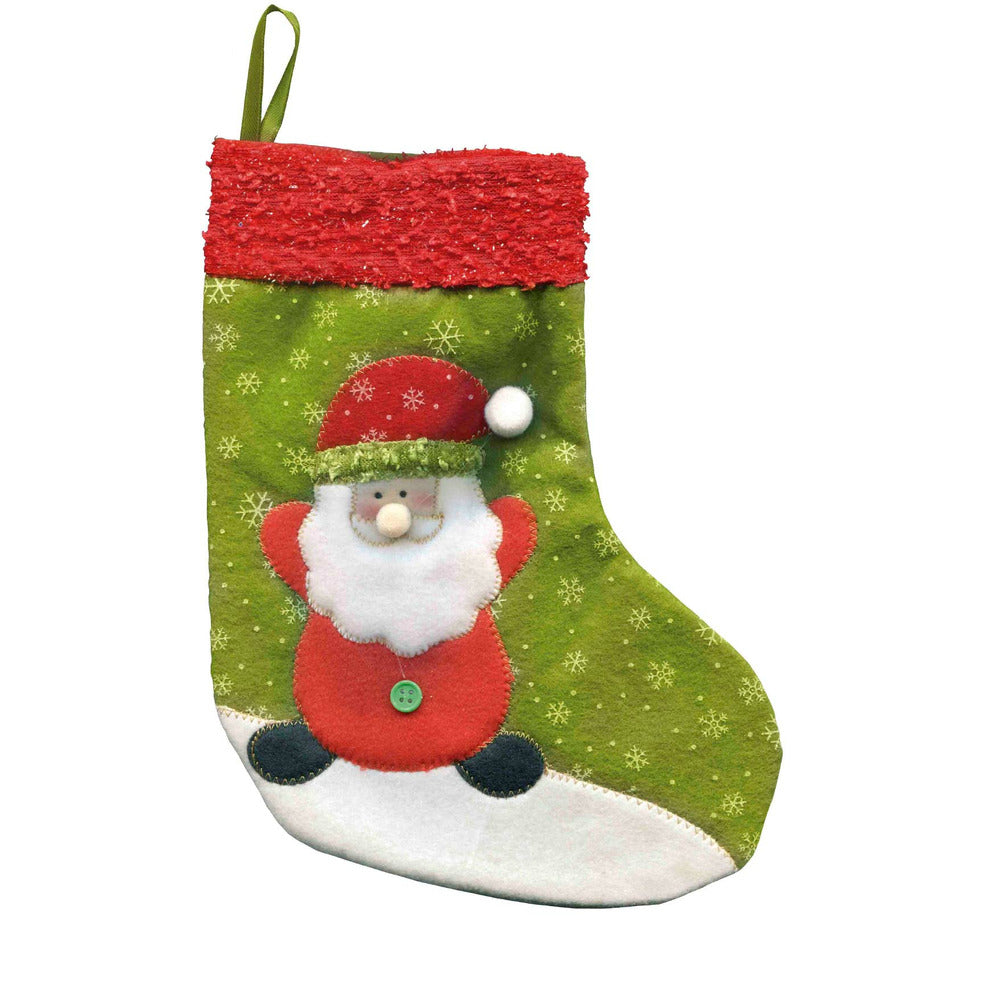 Calcetín de Papá Noel Deluxe | Don Disfraz