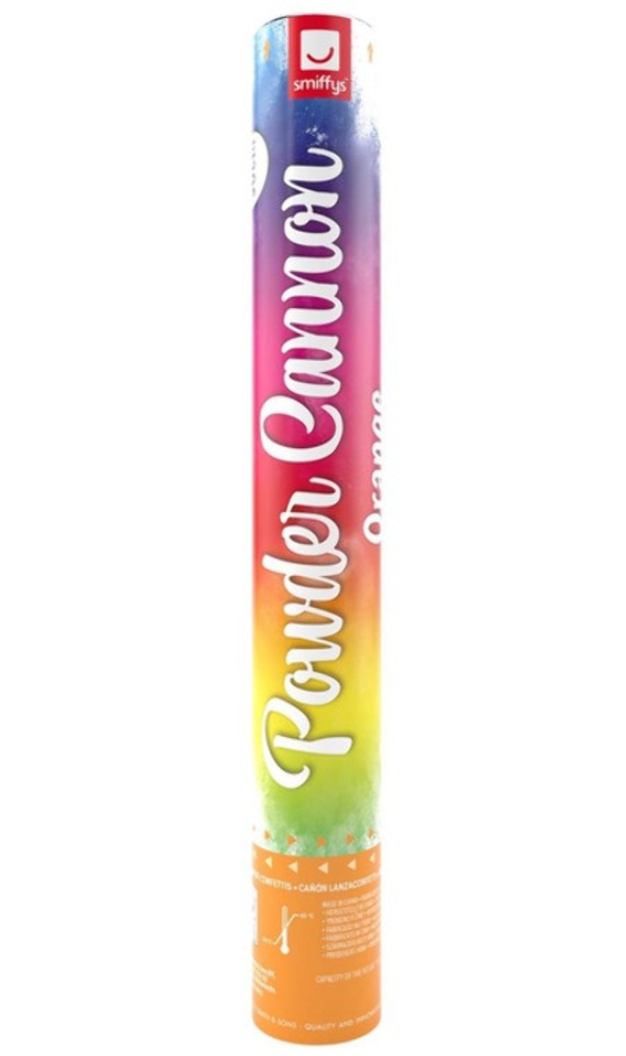 Cañón de Polvo Holi Naranja