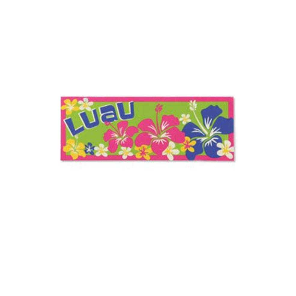 Cartel Luau Flores | Don Disfraz