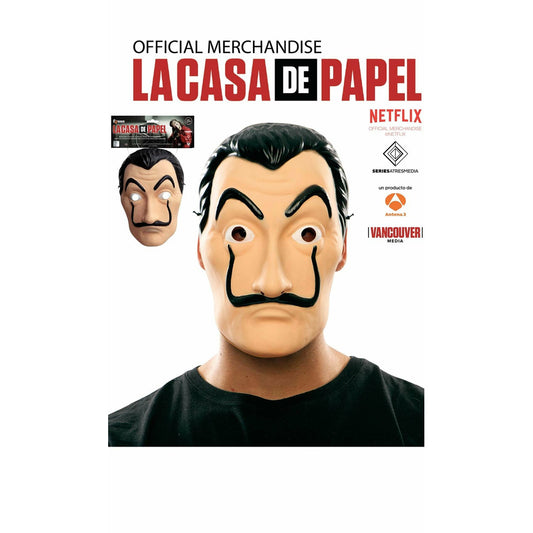 Máscara de Ladrón de La Casa de Papel™ | Don Disfraz