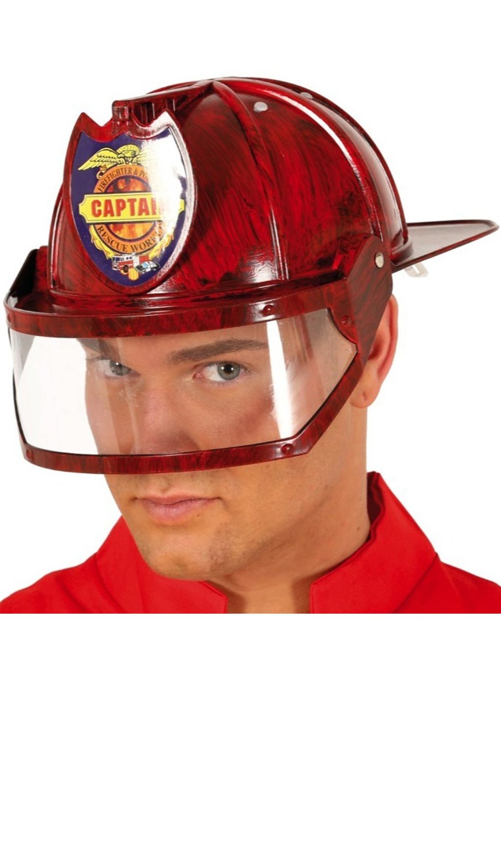 Casco de Bombero con Visera