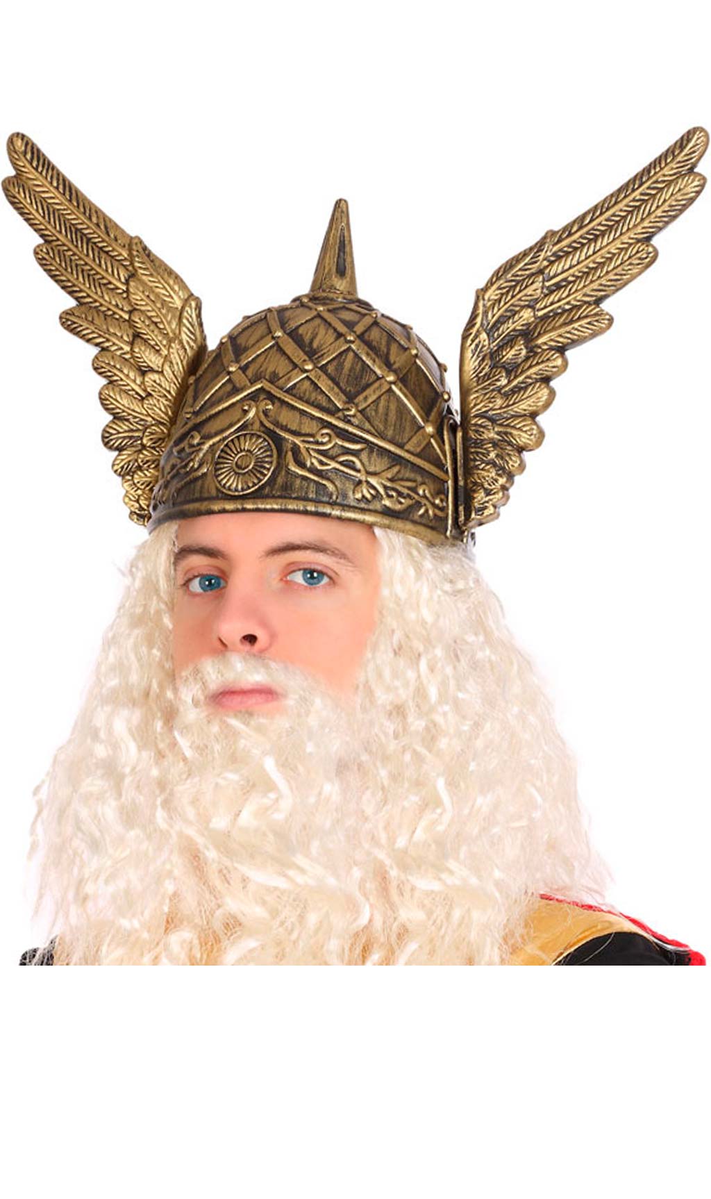 Casco de Guerrero Galo con Alas